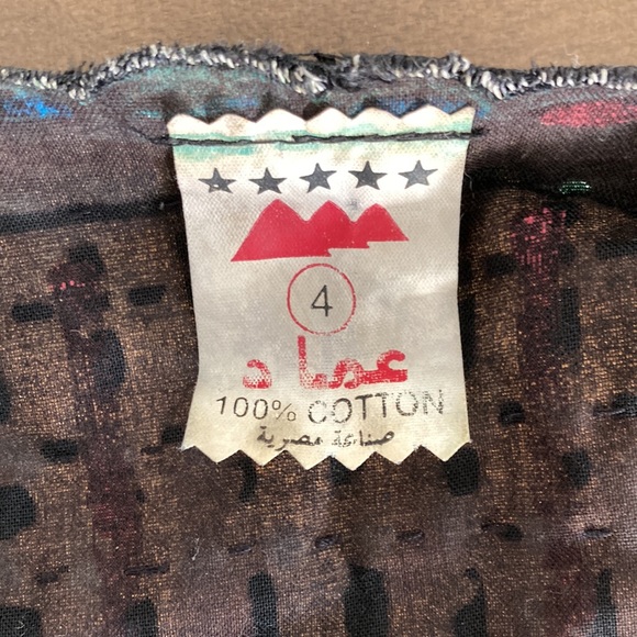 Egyptian print sequin caftan dress - Picture 10 of 13